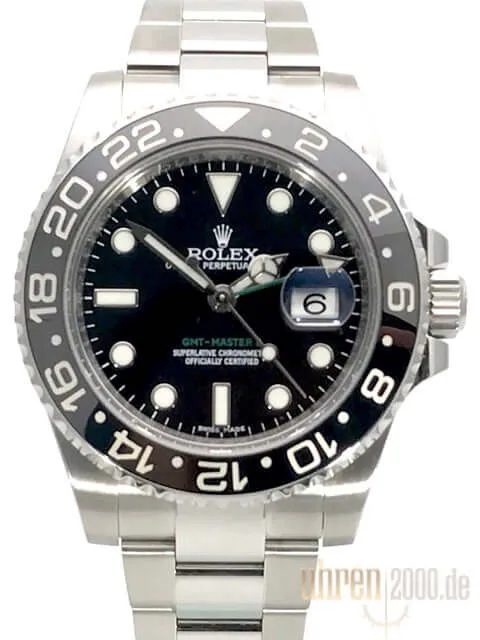 Rolex GMT-Master II Edelstahl 116710LN aus 2014