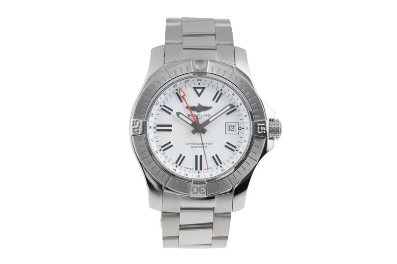 Breitling Avenger steel automatic men's watch A32397101A1A1 LP: 5750EUR [2504792]