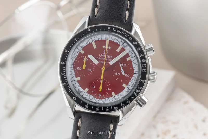 Omega Speedmaster chronograph steel automatic men's watch 3810.61.41 LP: 5700EUR [2503899]