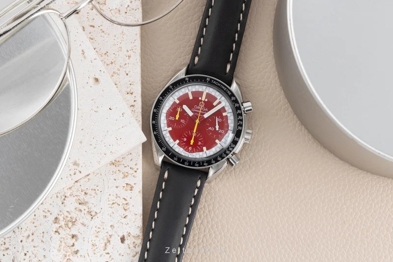 Omega Speedmaster chronograph steel automatic men's watch 3810.61.41 LP: 5700EUR [2503899]