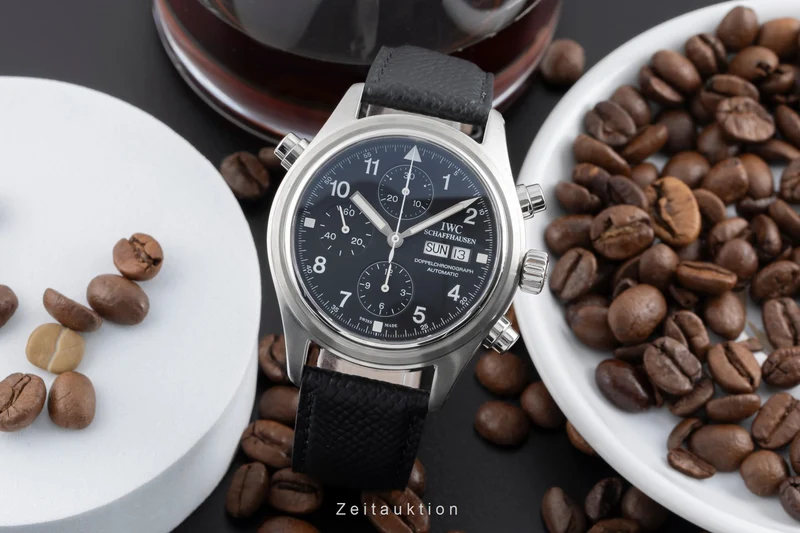 IWC Doppelchronograph chronograph steel automatic men's watch IW371319 [2503848]