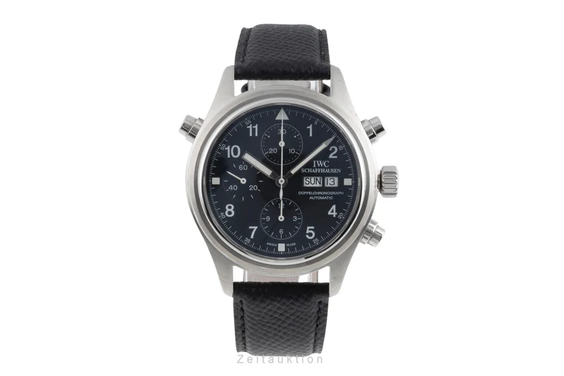 IWC Doppelchronograph chronograph steel automatic men's watch IW371319 [2503848]