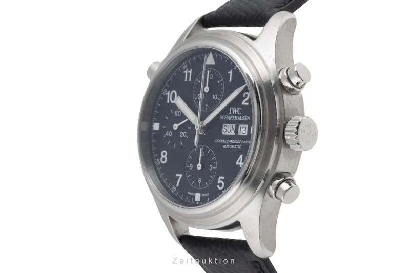 IWC Doppelchronograph chronograph steel automatic men's watch IW371319 [2503848]