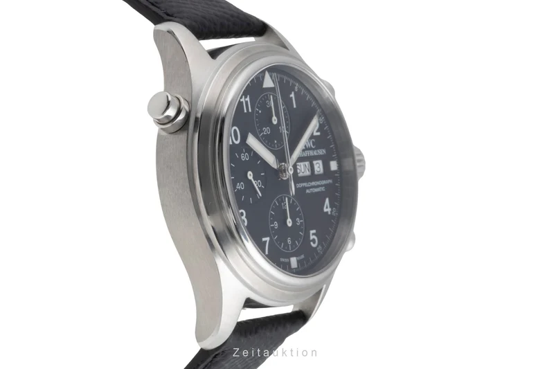 IWC Doppelchronograph chronograph steel automatic men's watch IW371319 [2503848]