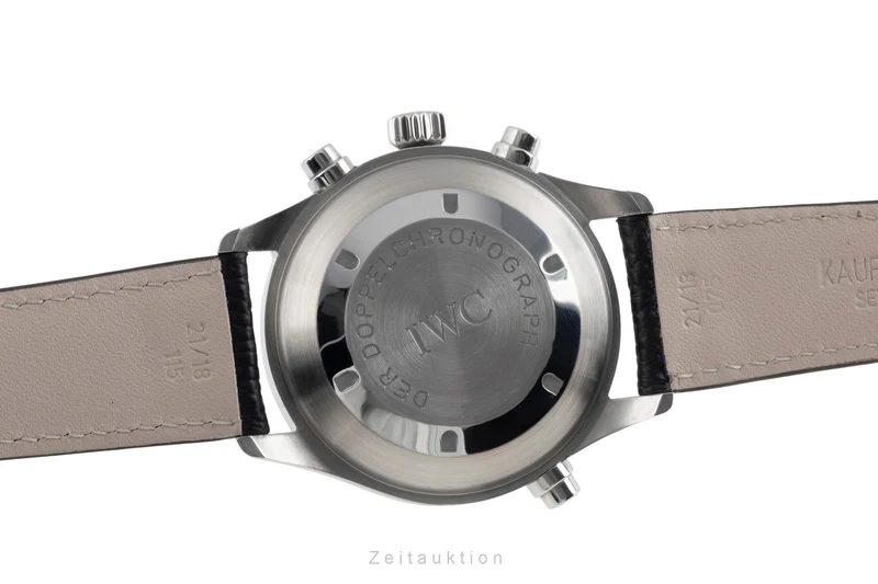 IWC Doppelchronograph chronograph steel automatic men's watch IW371319 [2503848]