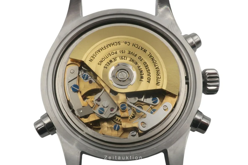 IWC Doppelchronograph chronograph steel automatic men's watch IW371319 [2503848]