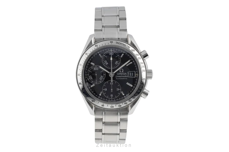 Omega Speedmaster chronograph steel automatic men's watch 3513.50.00 LP: 6100EUR [2503861]