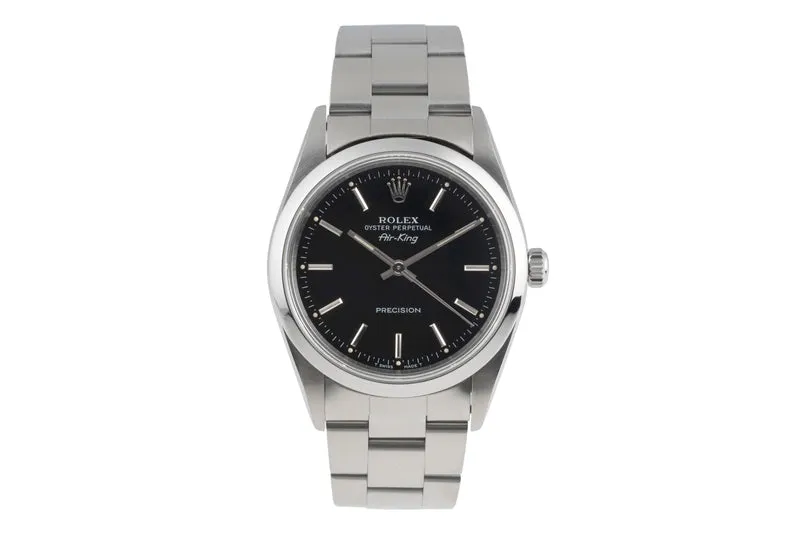 Rolex Air King steel automatic men's watch 14000 [2504229]