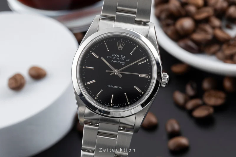 Rolex Air King steel automatic men's watch 14000 [2504229]