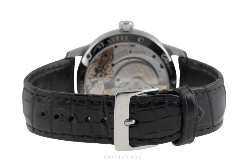 Glashütte PanoMaticLunar steel automatic men's watch 1-90-02-42-32-05 LP: 11800EUR [2504772]
