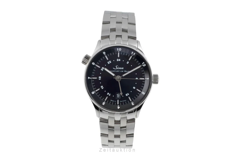 Sinn Weltzeituhr steel automatic men's watch 6096.010 LP: 3220EUR [2504142]