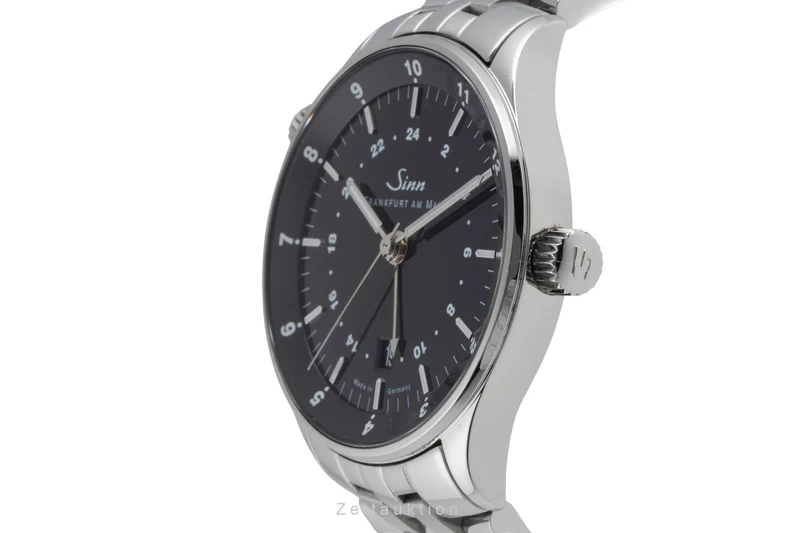 Sinn Weltzeituhr steel automatic men's watch 6096.010 LP: 3220EUR [2504142]