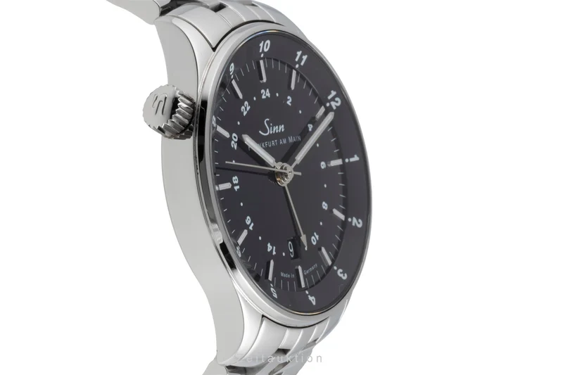 Sinn Weltzeituhr steel automatic men's watch 6096.010 LP: 3220EUR [2504142]