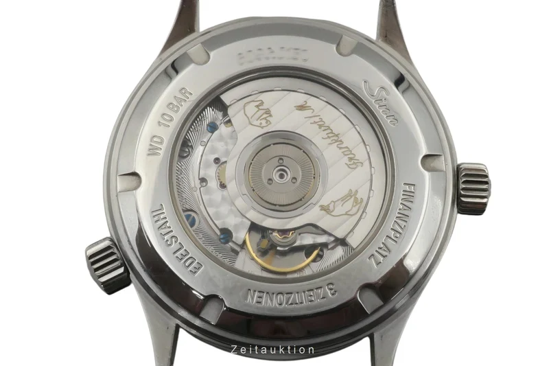 Sinn Weltzeituhr steel automatic men's watch 6096.010 LP: 3220EUR [2504142]