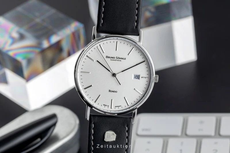 Bruno Söhnle Glashütte Rondo steel quartz men's watch 17-13105-241 [2504858]