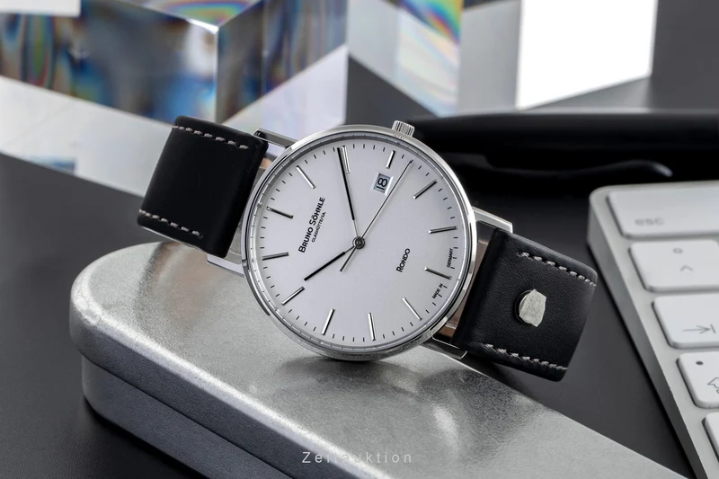 Bruno Söhnle Glashütte Rondo steel quartz men's watch 17-13105-241 [2504858]