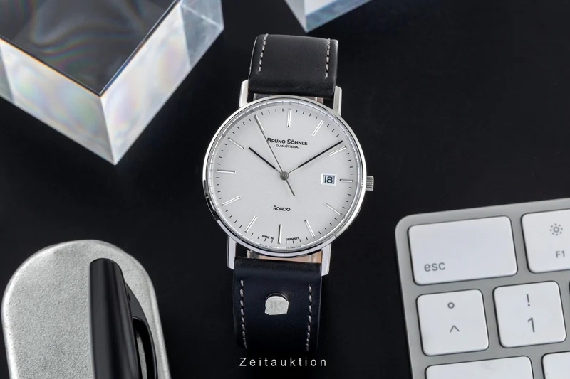 Bruno Söhnle Glashütte Rondo steel quartz men's watch 17-13105-241 [2504858]