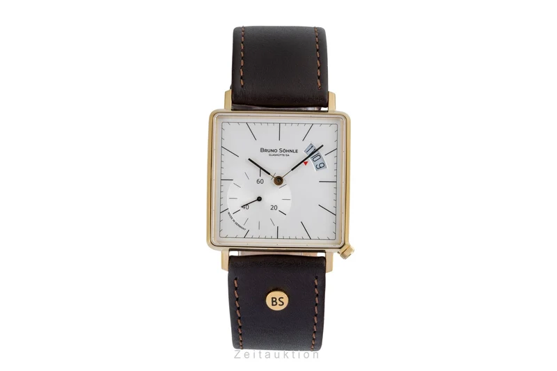 Bruno Söhnle Glashütte Rondo III Big gilt / steel quartz men's watch 17-33072-241 [2504856]