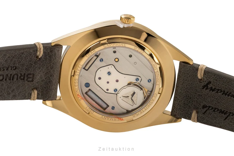 Bruno Söhnle Glashütte Merano gilt / steel quartz men's watch 17-33232-241 [2504854]