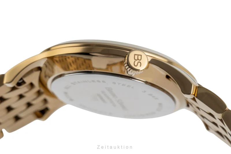 Bruno Söhnle Glashütte Bologna IV gilt / steel quartz women's watch 17-33231-240 [2504853]