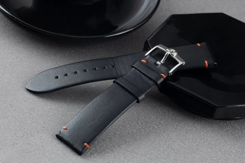 NEW Omega strap mm leather strap [KL24655]