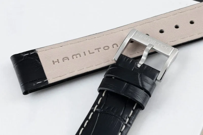 NEW Hamilton strap 20,00mm leather strap [KL24542]