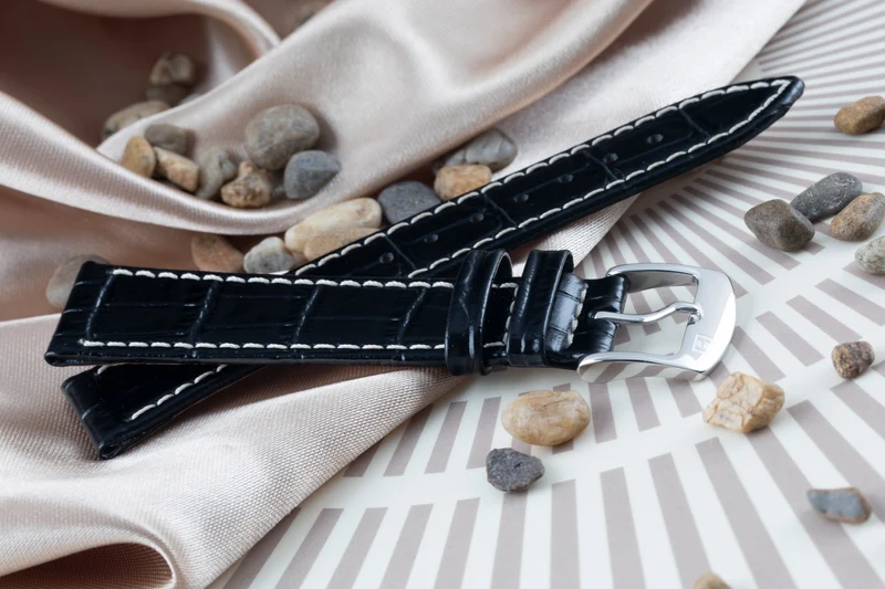 NEW Hamilton strap 18,00mm leather strap [KL24541]