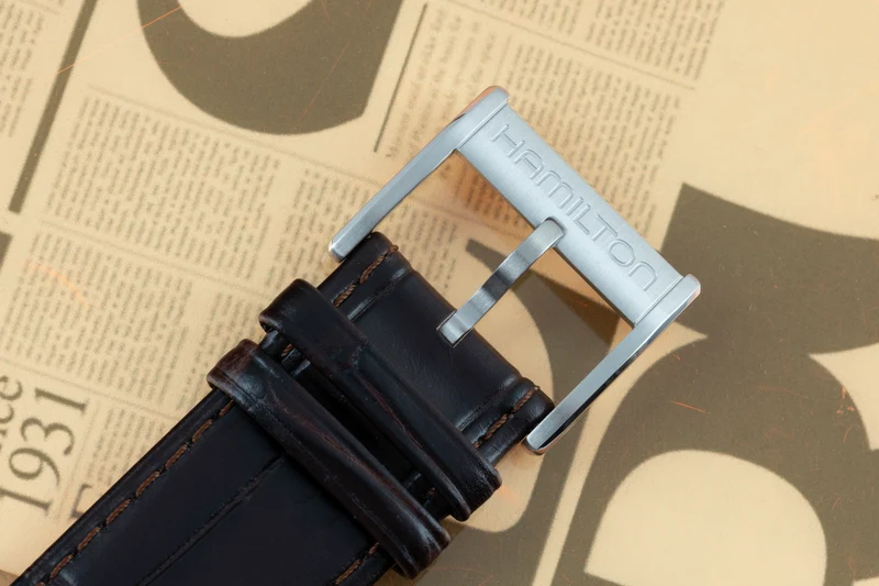 NEW Hamilton strap 20,00mm leather strap [KL24539]