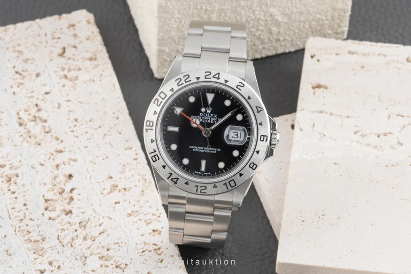 Rolex Explorer II steel automatic men's watch 16570 [2503889]