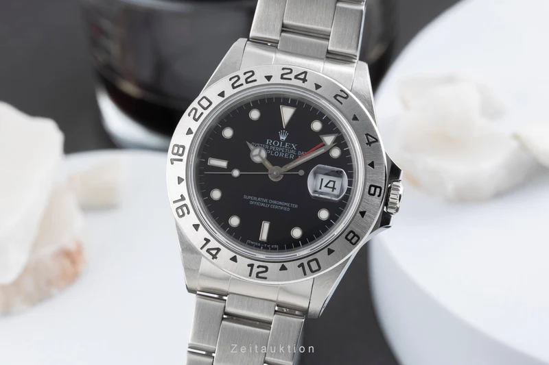 Rolex Explorer II steel automatic men's watch 16570 [2503689]