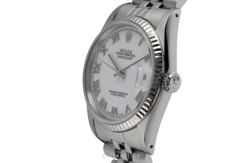 Rolex Datejust steel / white gold automatic men's watch 16234 [2502178]