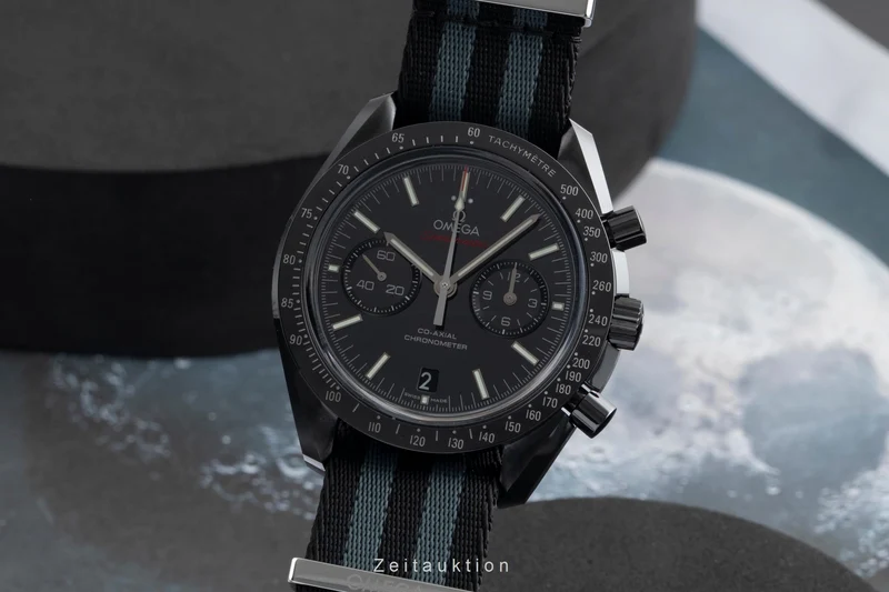 Omega Speedmaster Moonwatch chronograph ceramic automatic men's watch 311.92.44.51.01.007 LP: 13900EUR [2504139]