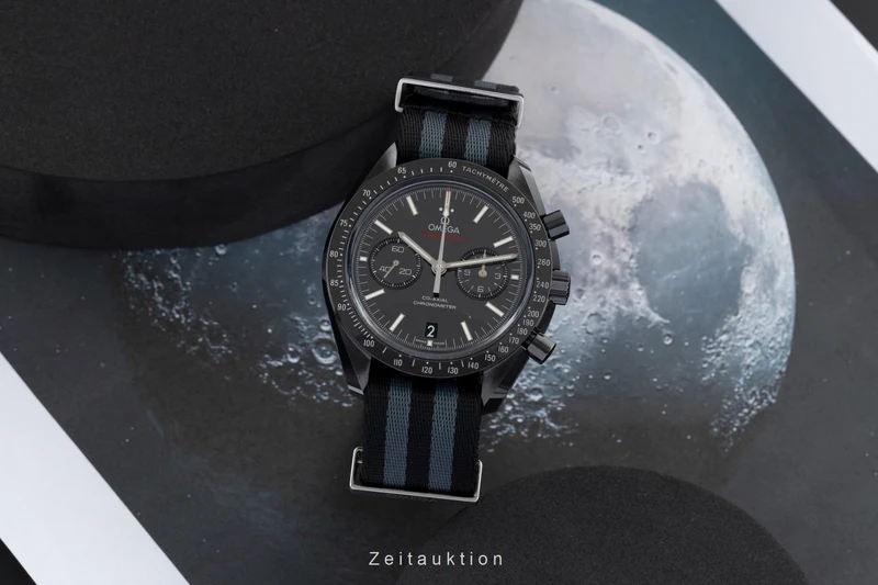 Omega Speedmaster Moonwatch chronograph ceramic automatic men's watch 311.92.44.51.01.007 LP: 13900EUR [2504139]