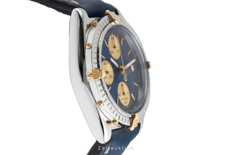 Breitling Chronomat chronograph gilt / steel automatic men's watch B13050 [2503857]