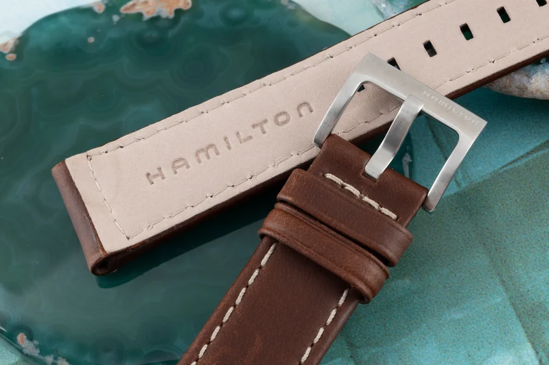 NEW Hamilton strap 20.00 mm leather strap [KL24535]