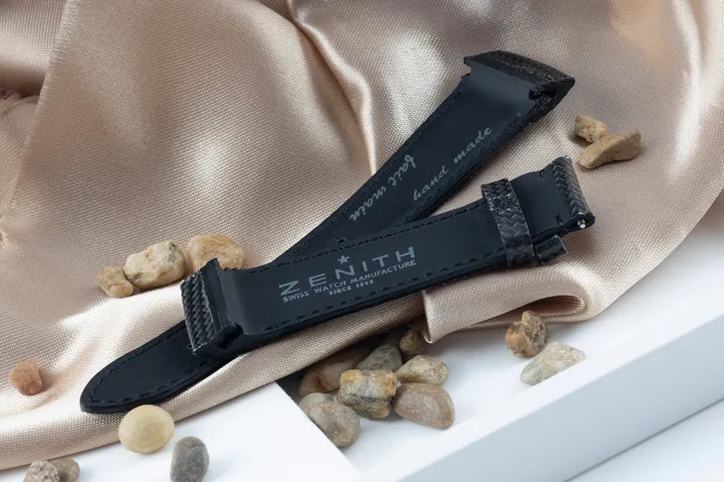 NEW Zenith strap 22.00mm rubber strap [KL24456]
