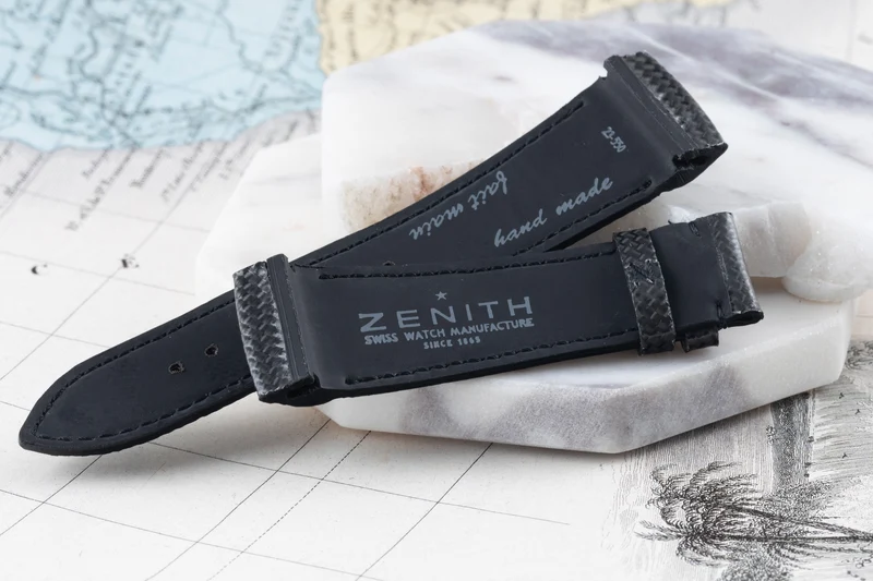 NEW Zenith strap 23.00mm rubber strap [KL24455]