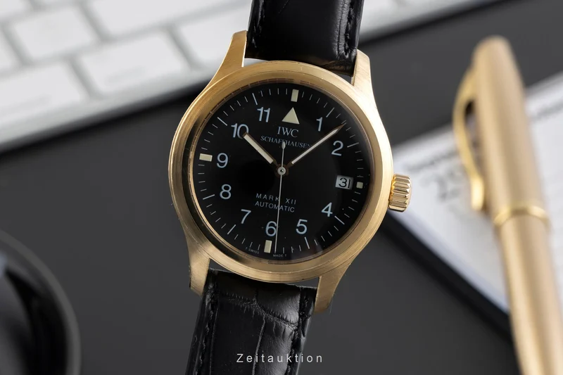 IWC Mark XII 18 ct gold automatic men's watch IW324103 [2503594]