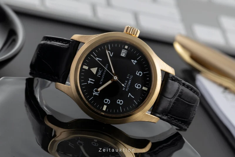 IWC Mark XII 18 ct gold automatic men's watch IW324103 [2503594]