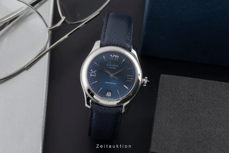 Glashütte Serenade steel automatic women's watch 1-39-22-07-02-04 LP: 5700EUR [2504432]