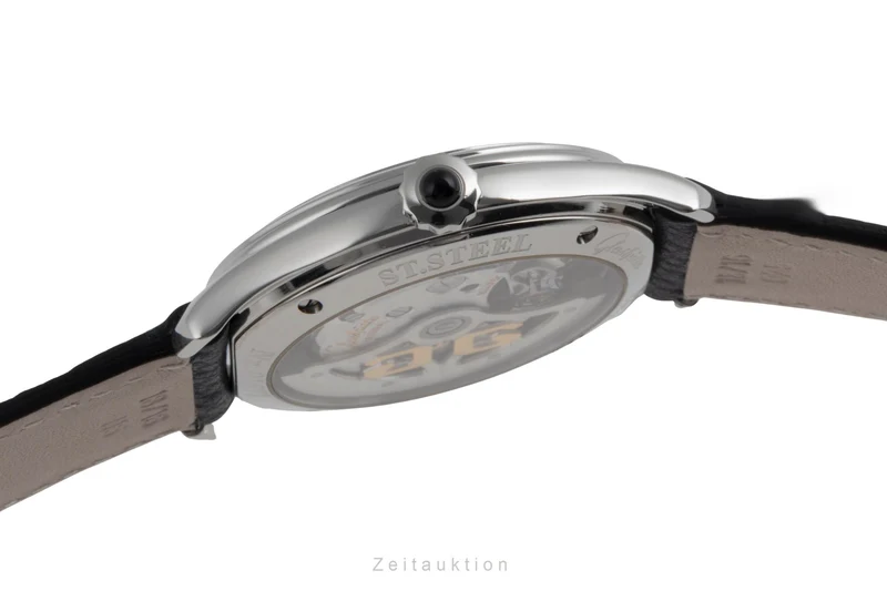 Glashütte Serenade steel automatic women's watch 1-39-22-07-02-04 LP: 5700EUR [2504432]