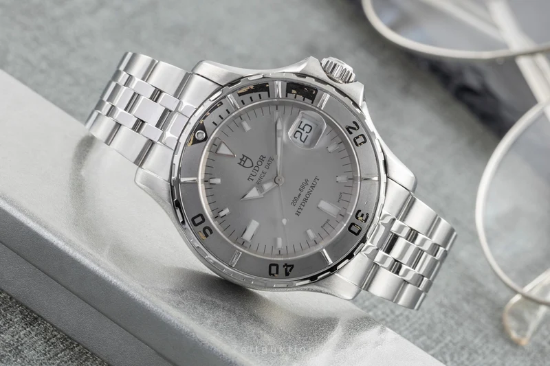 Tudor Hydronaut steel automatic men's watch 89190 P [2503611]