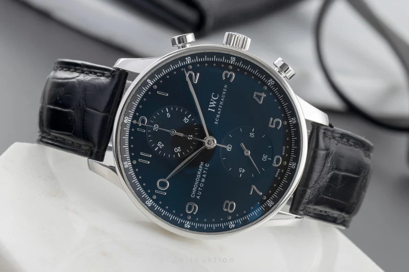 IWC Portugieser chronograph steel automatic men's watch IW371438 [2504127]