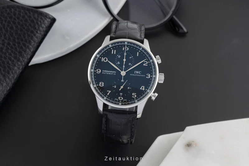IWC Portugieser chronograph steel automatic men's watch IW371438 [2504127]