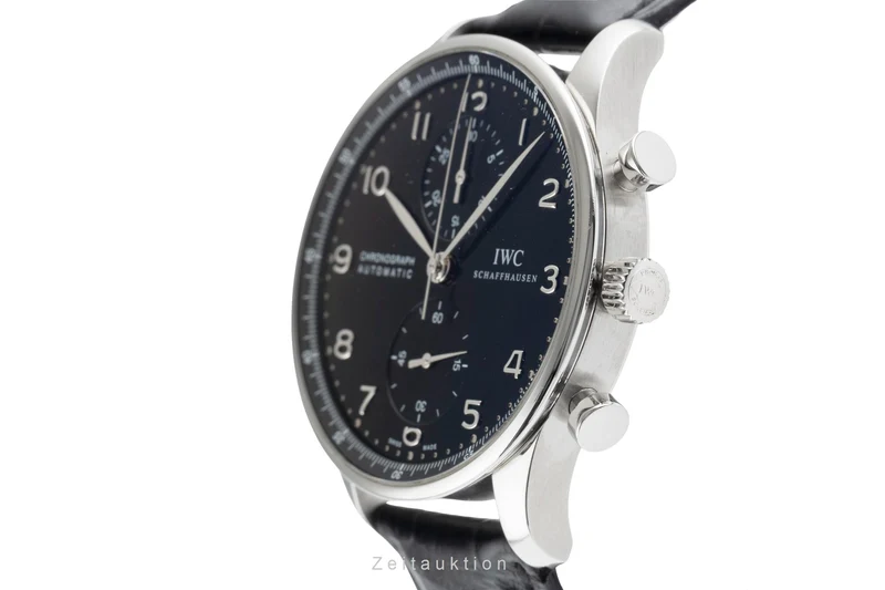 IWC Portugieser chronograph steel automatic men's watch IW371438 [2504127]
