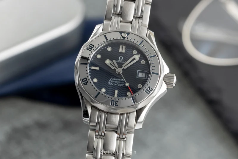 Omega Seamaster steel quartz women's watch 2582.80.00 [2503863]