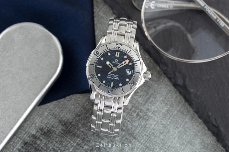 Omega Seamaster steel quartz women's watch 2582.80.00 [2503863]