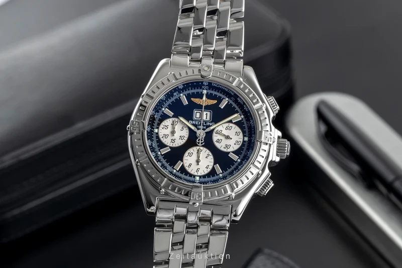 Breitling Crosswind chronograph steel automatic men's watch A44355 [2504624]