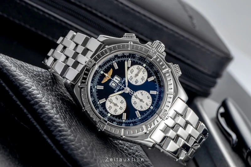 Breitling Crosswind chronograph steel automatic men's watch A44355 [2504624]