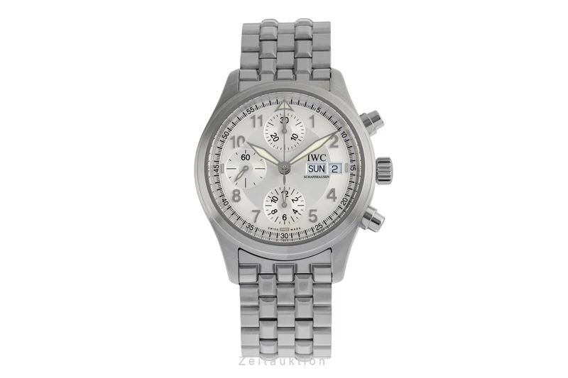 IWC Fliegerchronograph chronograph steel automatic men's watch IW370628 LP: 8600EUR [2504316]